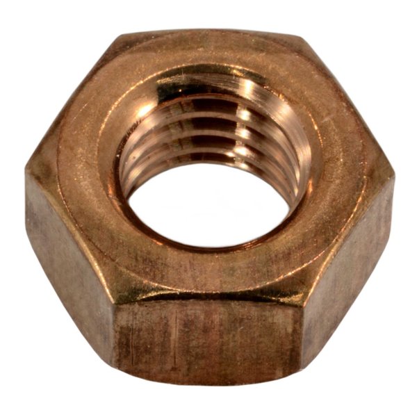 Midwest Fastener Hex Nut, 7/16"-14, Silicon Bronze, 3 PK 39968